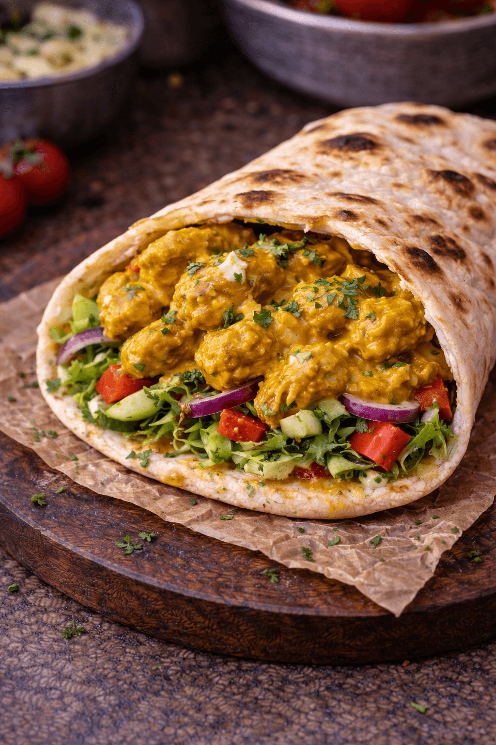 Chicken Curry Kebab